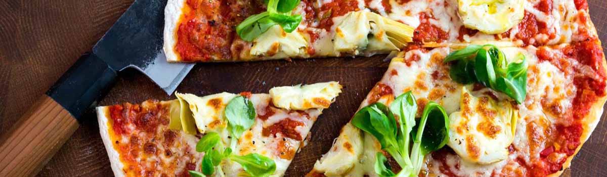 mozarellpizzor meny